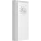 Ekena Millwork Standard Foster Spiral Plinth Block With Beveled Edge, 2 1/2"W x 5"H x 3/4"P PBP025X050X075FOS13 - alternate 1
